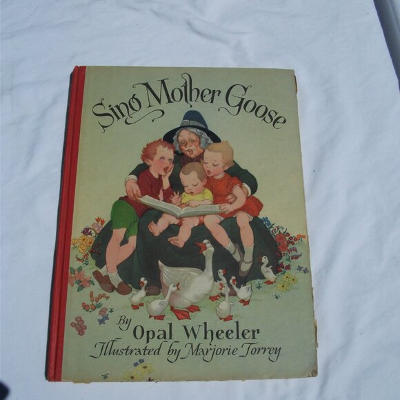 Sing Mother Goose Vintage book - Picture 16 of 16